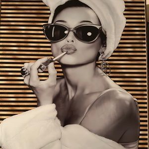 Audrey Hepburn Ex Large Framed Picture